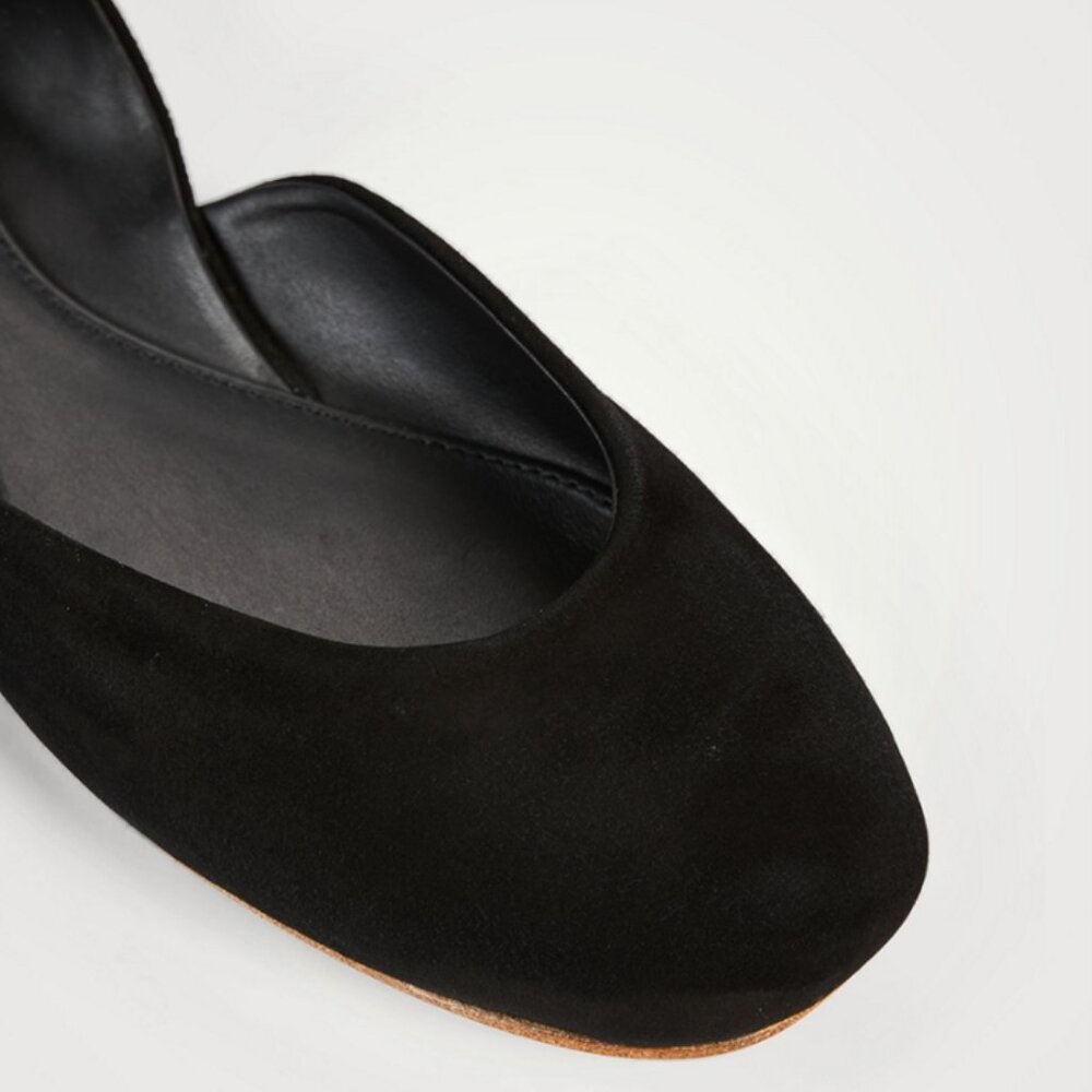 BNWT AW24 THE ROW GEMMA SUEDE BALLET FLATS 37 - Picture 10 of 10